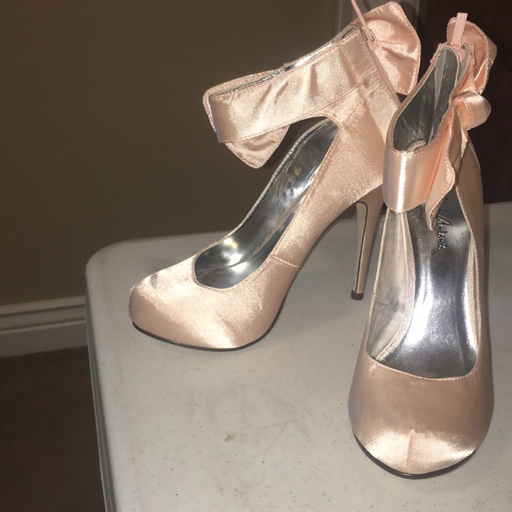 Pink Slipper heels